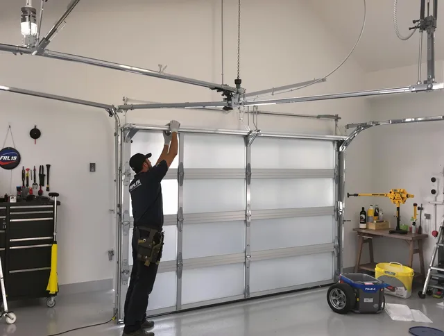 Parma Garage Door Repair certified team performing precision garage door installation in Parma