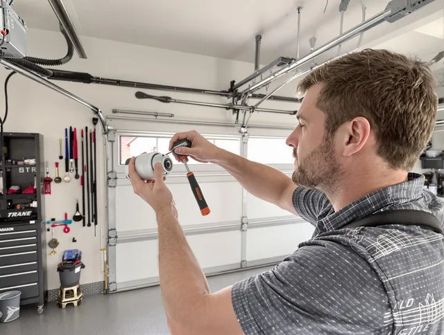 Garage door opener repair service by Parma Garage Door Repair in Parma