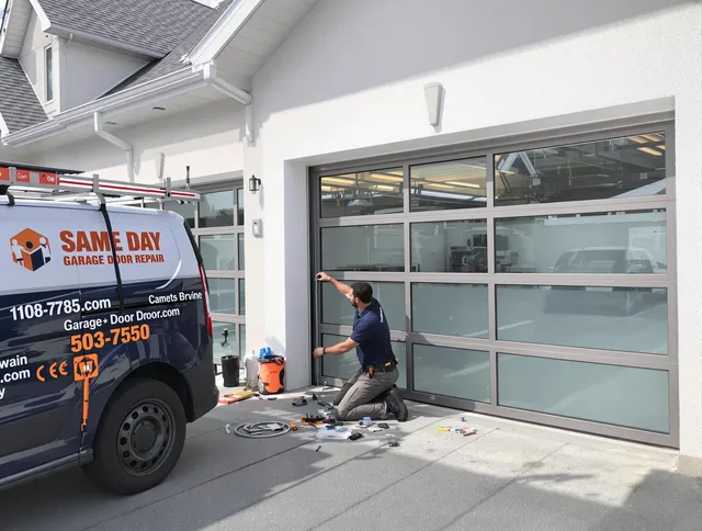 Same-day garage door repair service by Parma Garage Door Repair in Parma